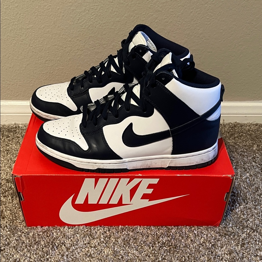 Nike Dunk HI “Midnight Navy”